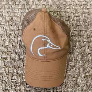 Ducks Unlimited Tan/Brown Duck Logo Cap